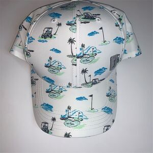 PGA TOUR Men's Geometric Golf‎ Cap Adjustable Multicolor One Size